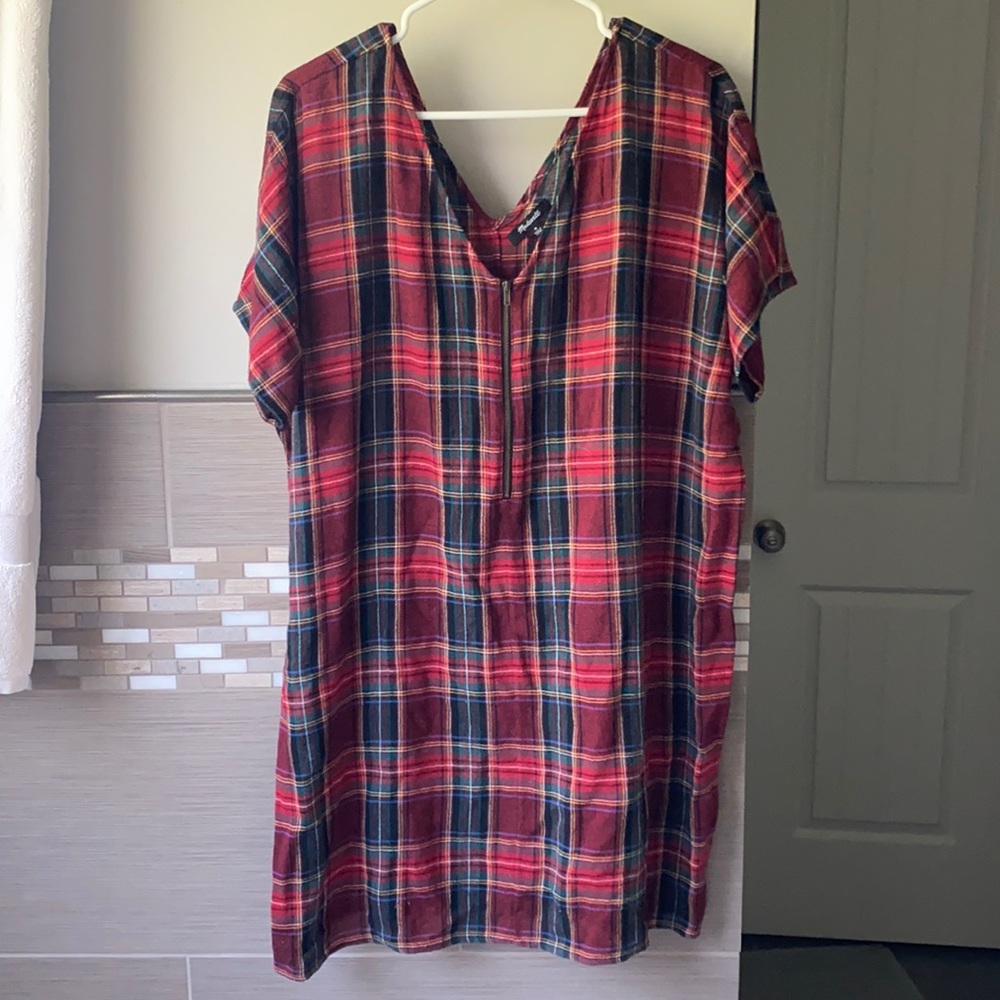 Madewell Plaid Dress
